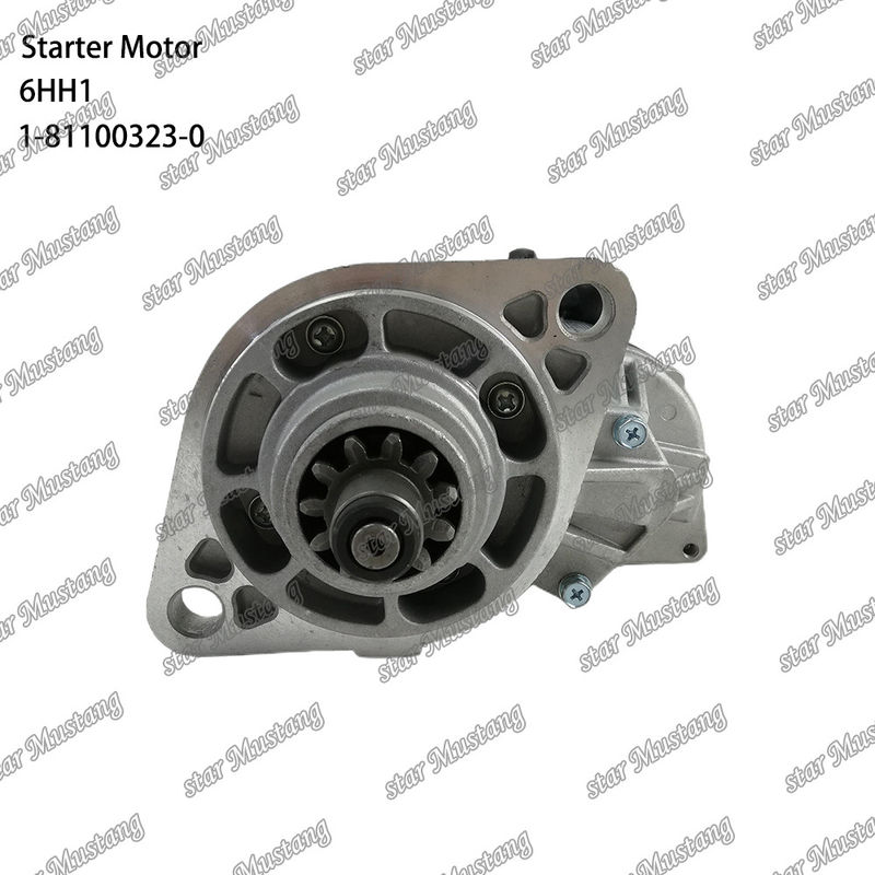 状況 6HH1 エンジンスタートモーター 11T 24V 5.0KW 1-81100323-0 1-81100307-0 ISUZU エンジン用部品