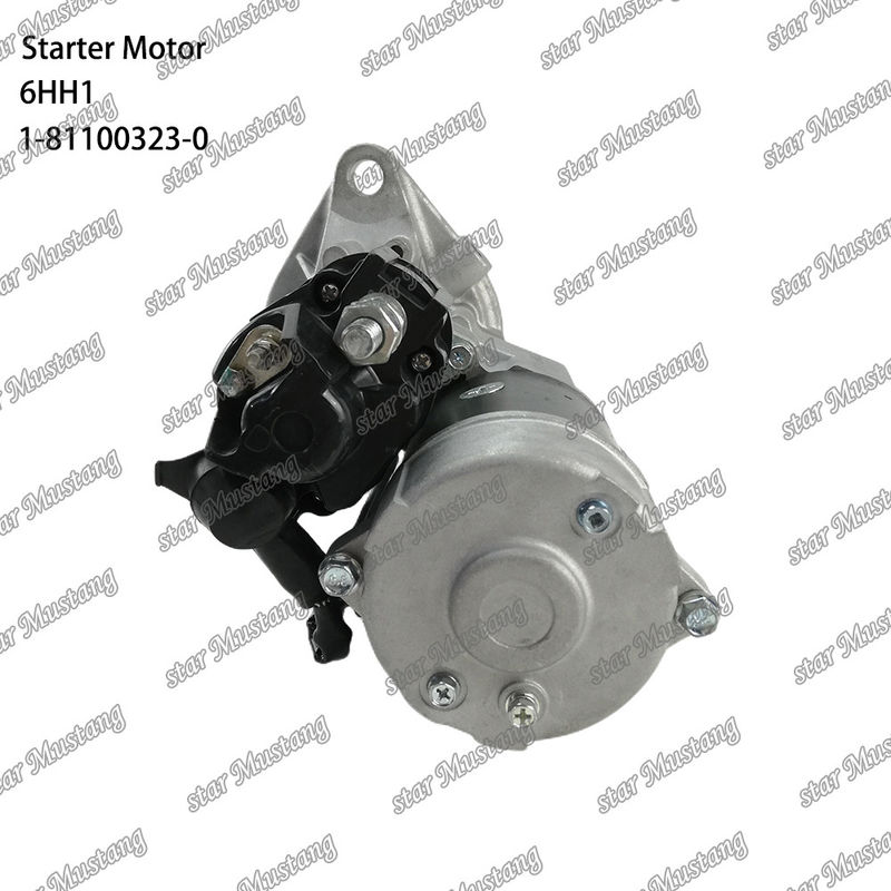 状況 6HH1 エンジンスタートモーター 11T 24V 5.0KW 1-81100323-0 1-81100307-0 ISUZU エンジン用部品