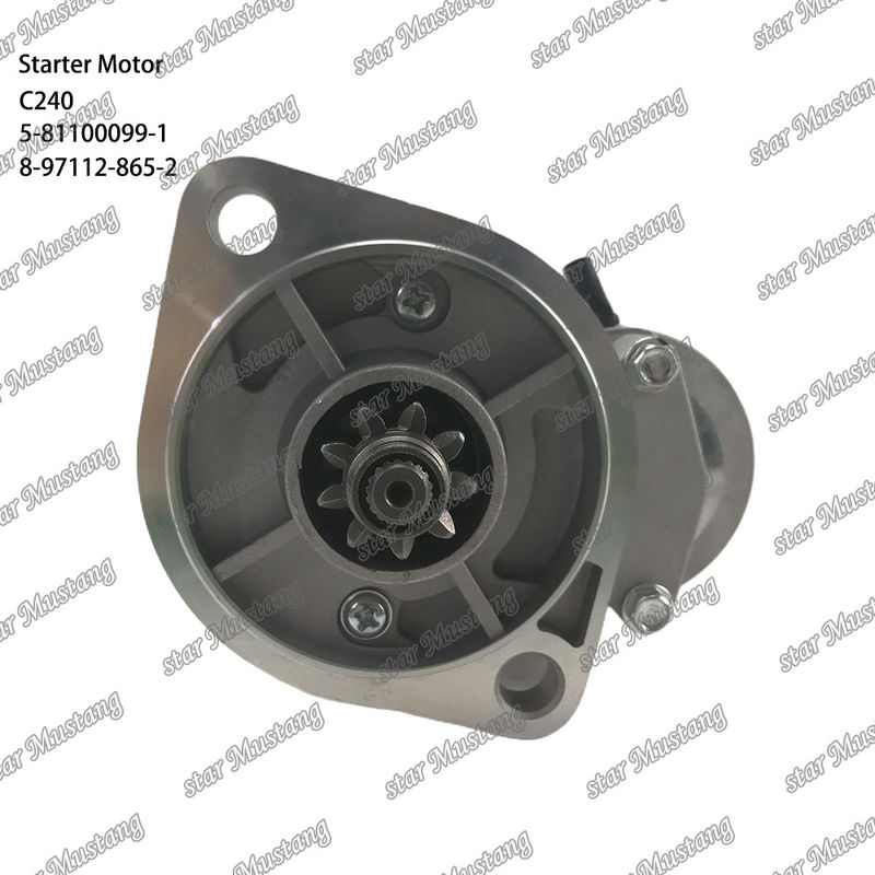 C240 エンジンスタートモーター 9T 12V 5-81100099-1 8-97112-865-2 ISUZU エンジン用部品