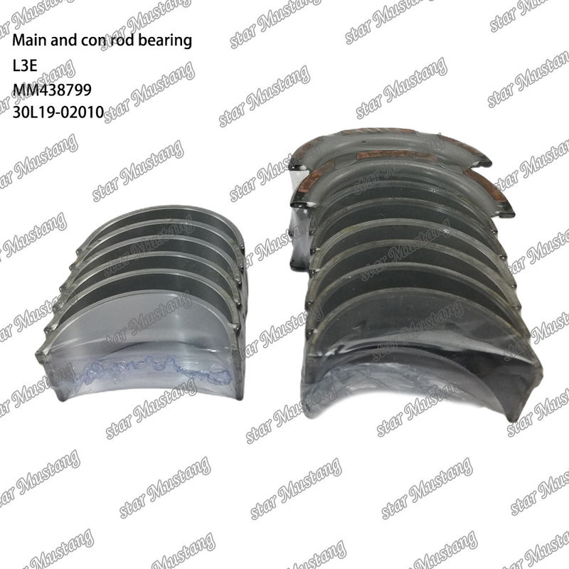 L3E メインベアリングとコンローバーベアリング0.50 MM438799 30L19-02010 Mitsubishi エンジンのスペアパーツに適している