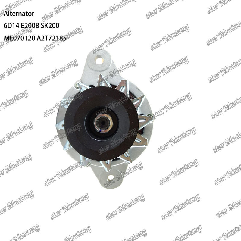 アルテネレーター 6D14 E200B SK200 24V 35A ME070120 A2T70772 A2T72185 三?? エンジン用スペアパーツに適しています