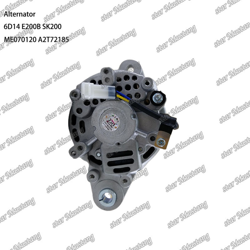 アルテネレーター 6D14 E200B SK200 24V 35A ME070120 A2T70772 A2T72185 三?? エンジン用スペアパーツに適しています