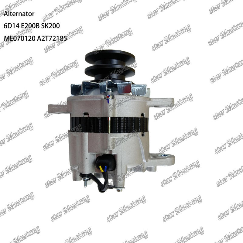アルテネレーター 6D14 E200B SK200 24V 35A ME070120 A2T70772 A2T72185 三?? エンジン用スペアパーツに適しています