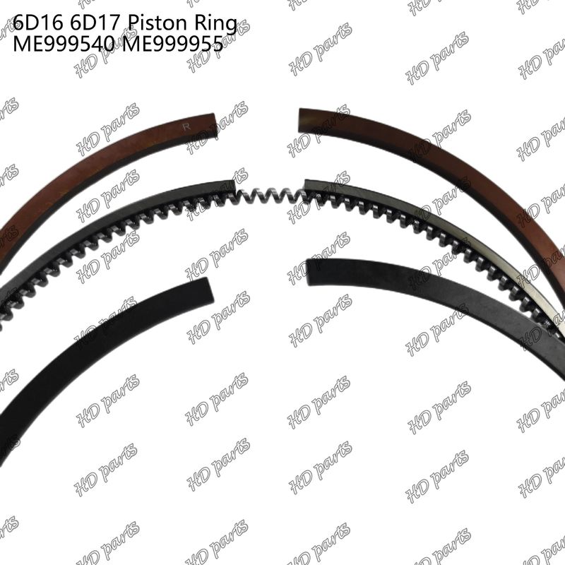 オンラインサポートピストンリング 6D16 6D17 ME999540 ME999955 三?? エンジン用スペアパーツ サイリンダーガスケット