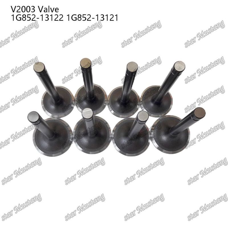 ディーゼルエンジンの部品 オリジナルストック 統合構造バルブ V2003 1G852-13122 1G852-13121 オンラインサポート後