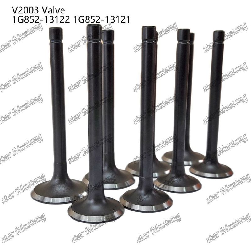 ディーゼルエンジンの部品 オリジナルストック 統合構造バルブ V2003 1G852-13122 1G852-13121 オンラインサポート後
