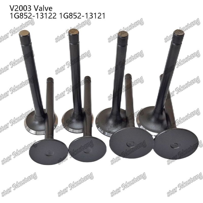 ディーゼルエンジンの部品 オリジナルストック 統合構造バルブ V2003 1G852-13122 1G852-13121 オンラインサポート後