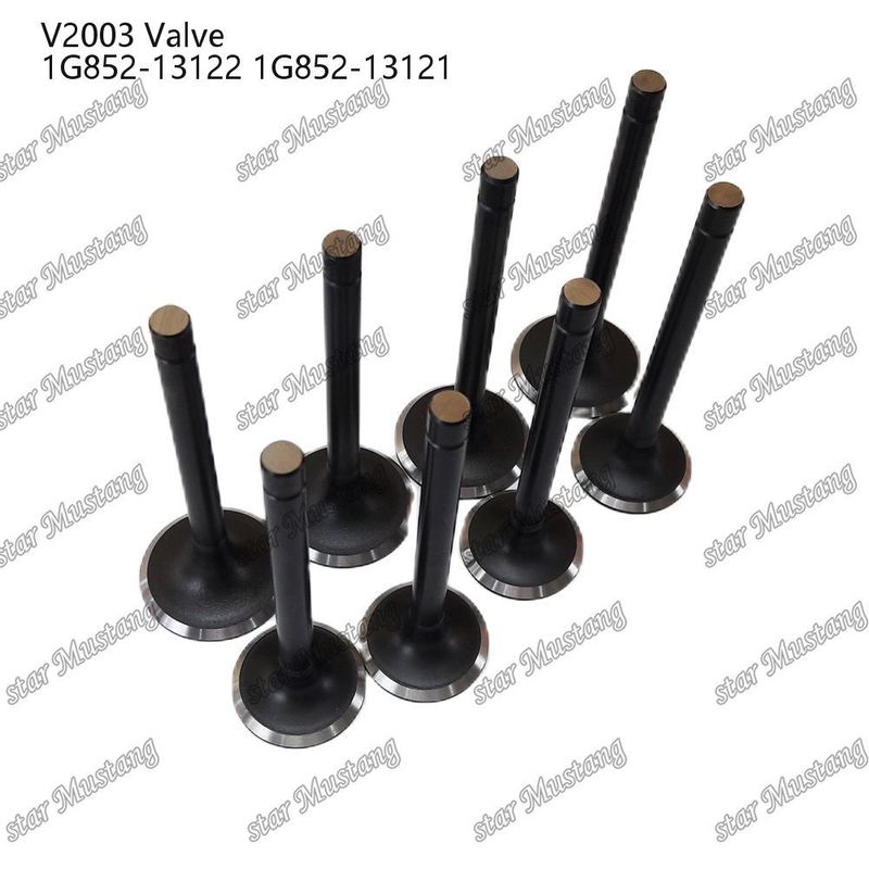 ディーゼルエンジンの部品 オリジナルストック 統合構造バルブ V2003 1G852-13122 1G852-13121 オンラインサポート後