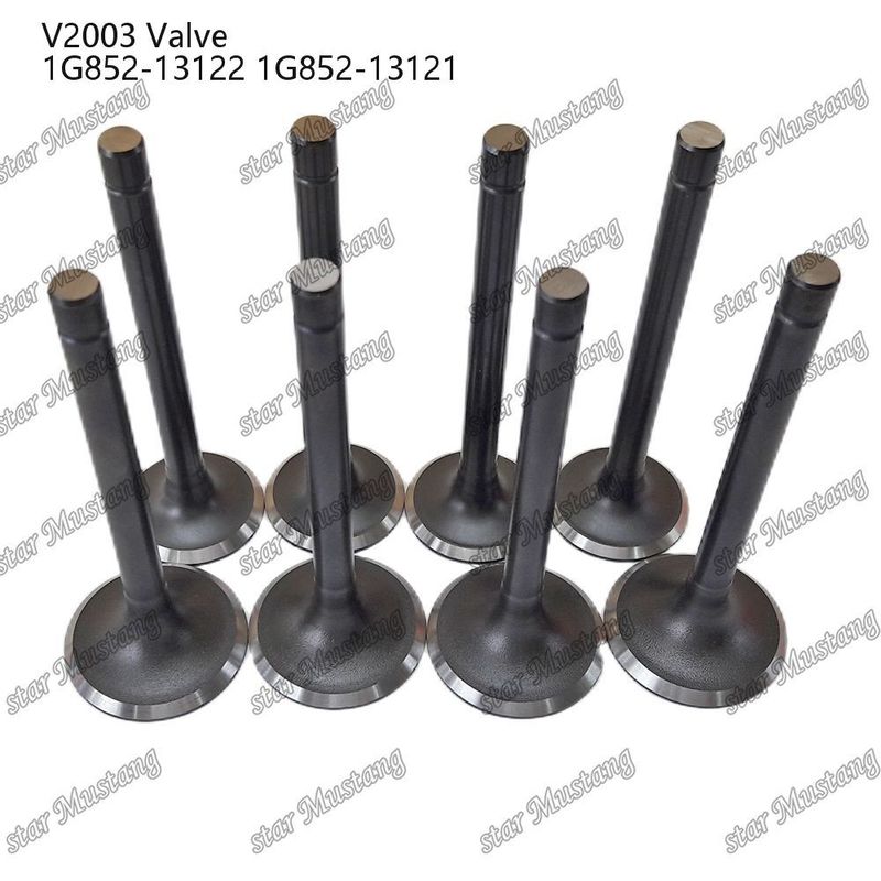 ディーゼルエンジンの部品 オリジナルストック 統合構造バルブ V2003 1G852-13122 1G852-13121 オンラインサポート後