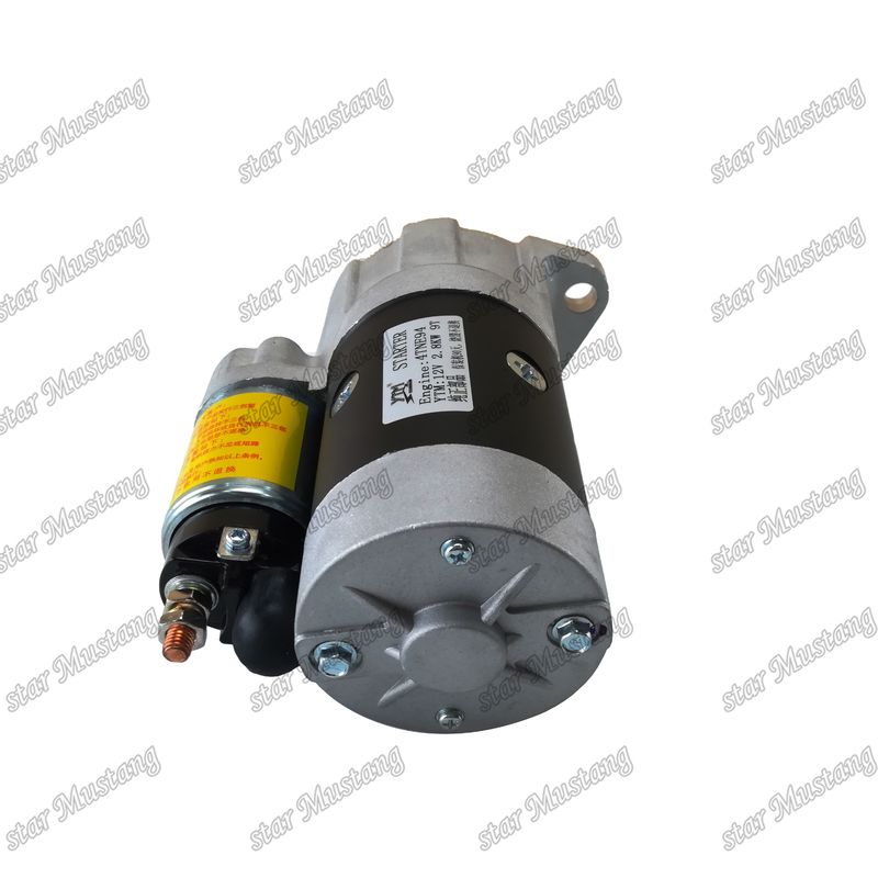 4TNE94 エンジンスタートモーター 12V 2.8KW 9T YANMAR エンジン用部品