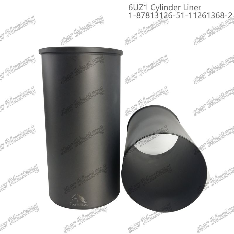 シリンダーライナー 6UZ1 1-87813126-5 1-11261368-2 ISUZU エンジン部品に適しています