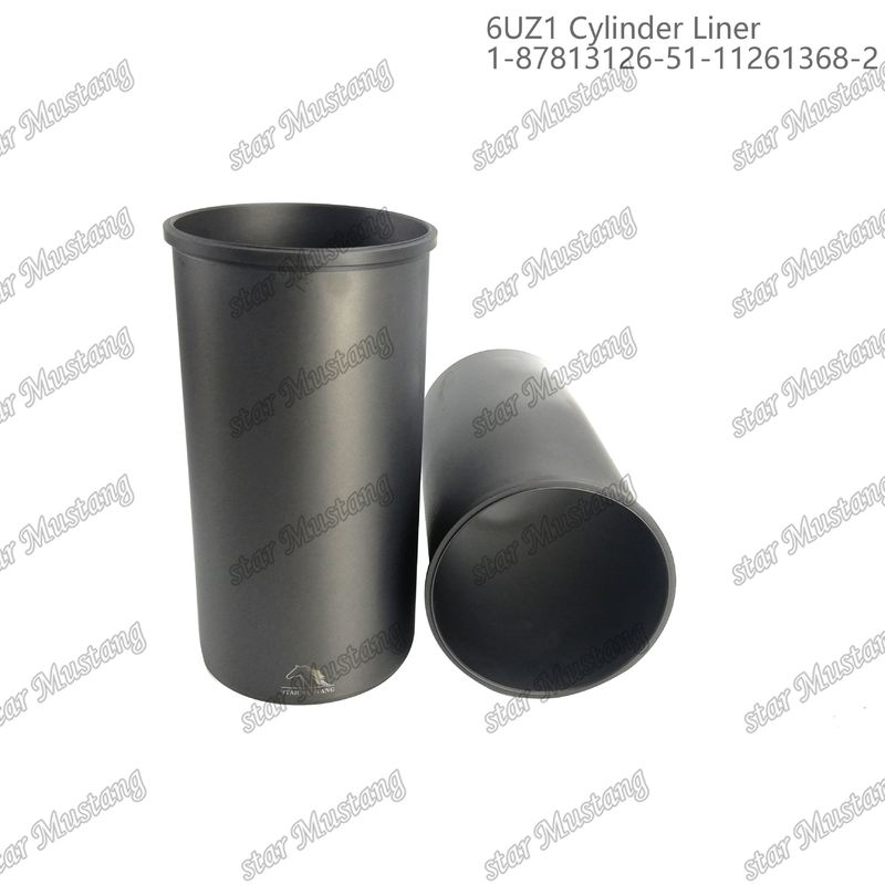 シリンダーライナー 6UZ1 1-87813126-5 1-11261368-2 ISUZU エンジン部品に適しています