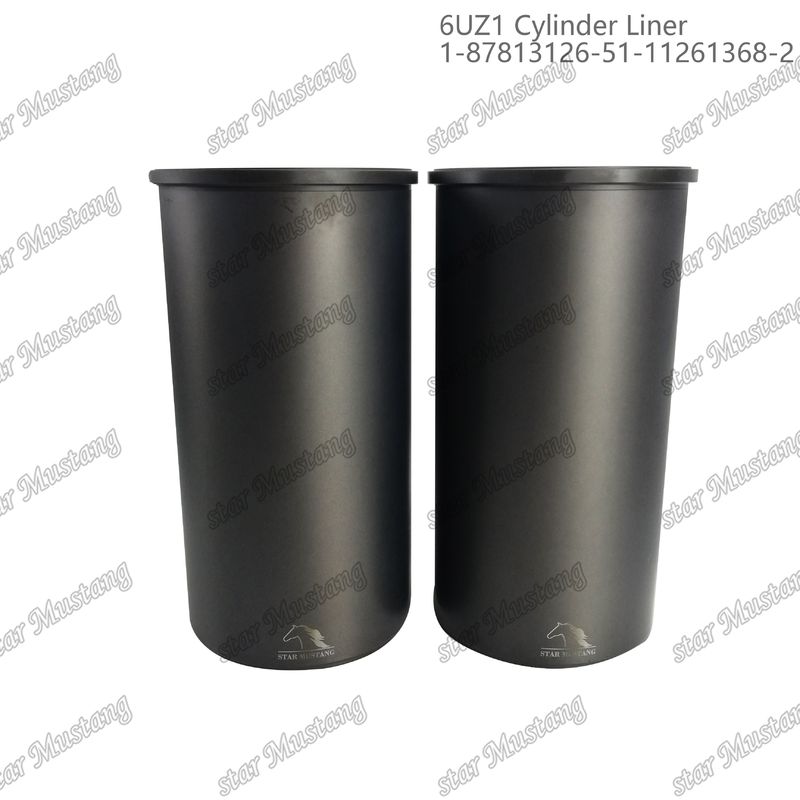 シリンダーライナー 6UZ1 1-87813126-5 1-11261368-2 ISUZU エンジン部品に適しています