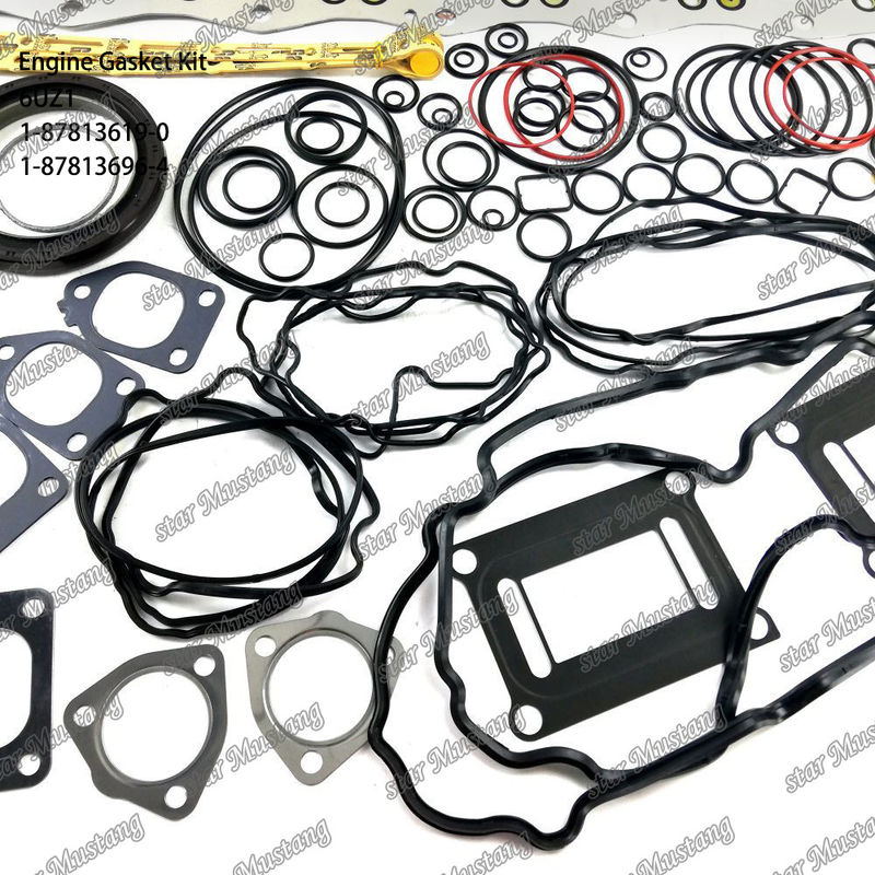 完全なガスケットキット 6UZ1 1-87813619-0 1-87813696-4 イスズーエンジン部品に適しています