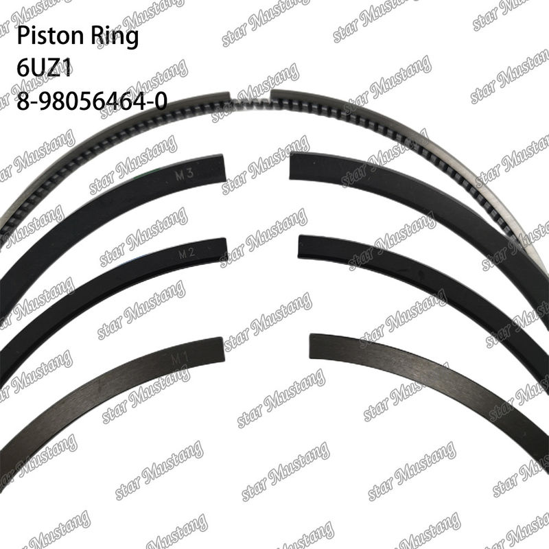 ピストンリング 6UZ1 8-98056464-0 1-87813127-0 イスズウエンジン部品に適しています