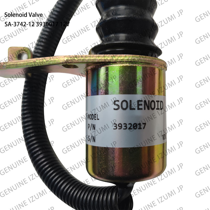 SA-3742-12 3932017 ディーゼルエンジンの部品のための電磁気弁12Vのシャットオフ