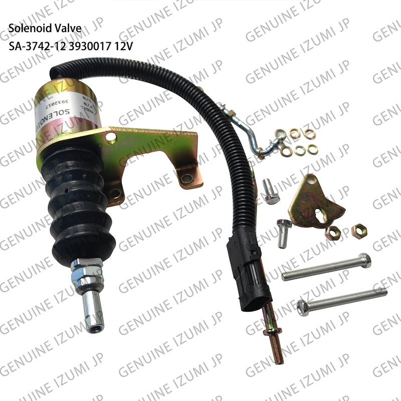 SA-3742-12 3932017 ディーゼルエンジンの部品のための電磁気弁12Vのシャットオフ