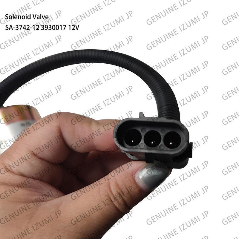 SA-3742-12 3932017 ディーゼルエンジンの部品のための電磁気弁12Vのシャットオフ