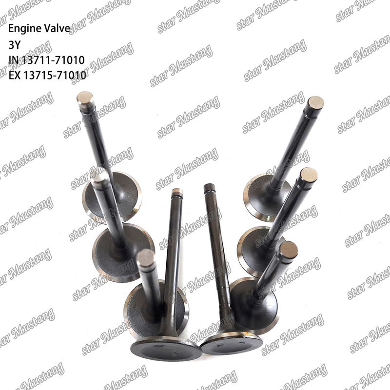 インテグラル構造バルブ 3Y 13711-71010 13715-71010 ディーゼルエンジン部品 純正在庫 オンラインサポート付き