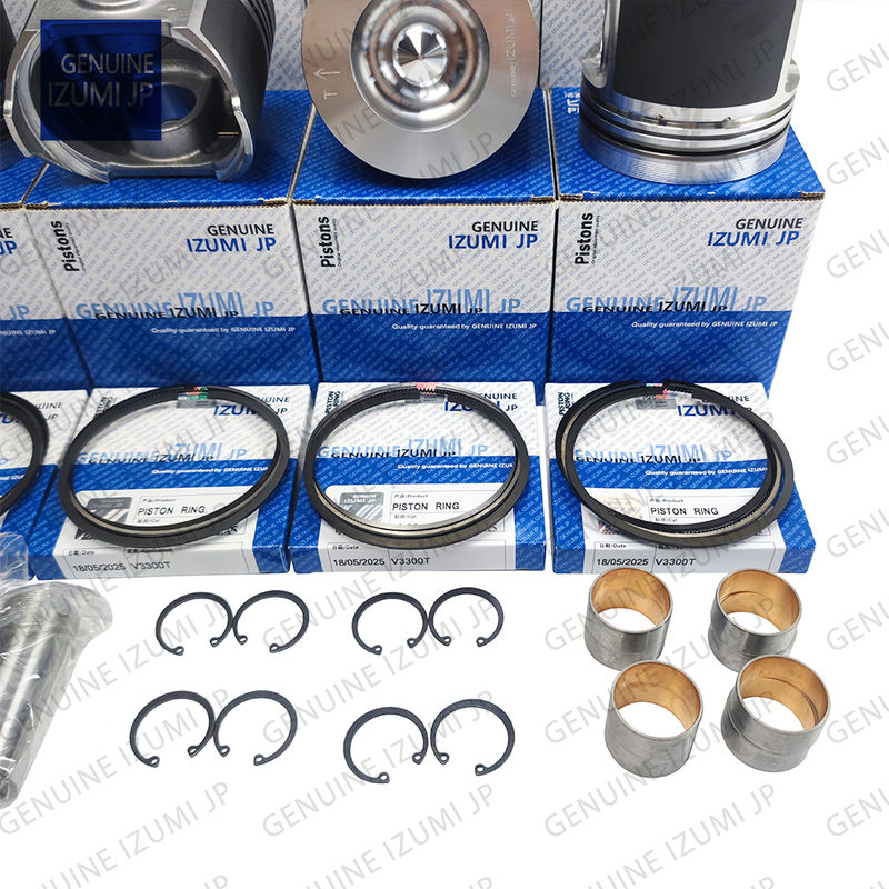 V3300T-16V シリンダーライナーキット ピストン 1C050-21112 Kubotaディーゼルエンジン修理部品用