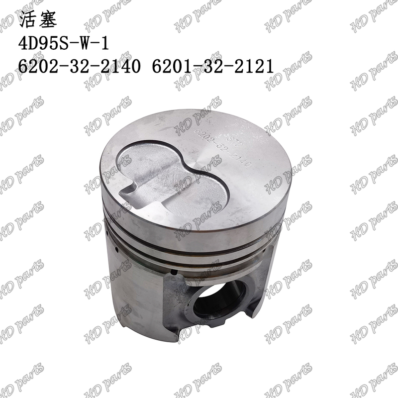 Original Diesel Engine Piston With Pin 4D95S-W-1 Height 104mm 6202-32-2140
