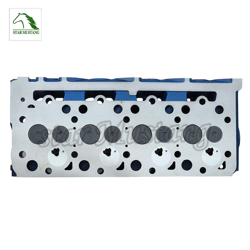 Cylinder Head Assembly V2203 19077-03045 with Integral Structure OEM Size and 6 Holes for Diesel Engine