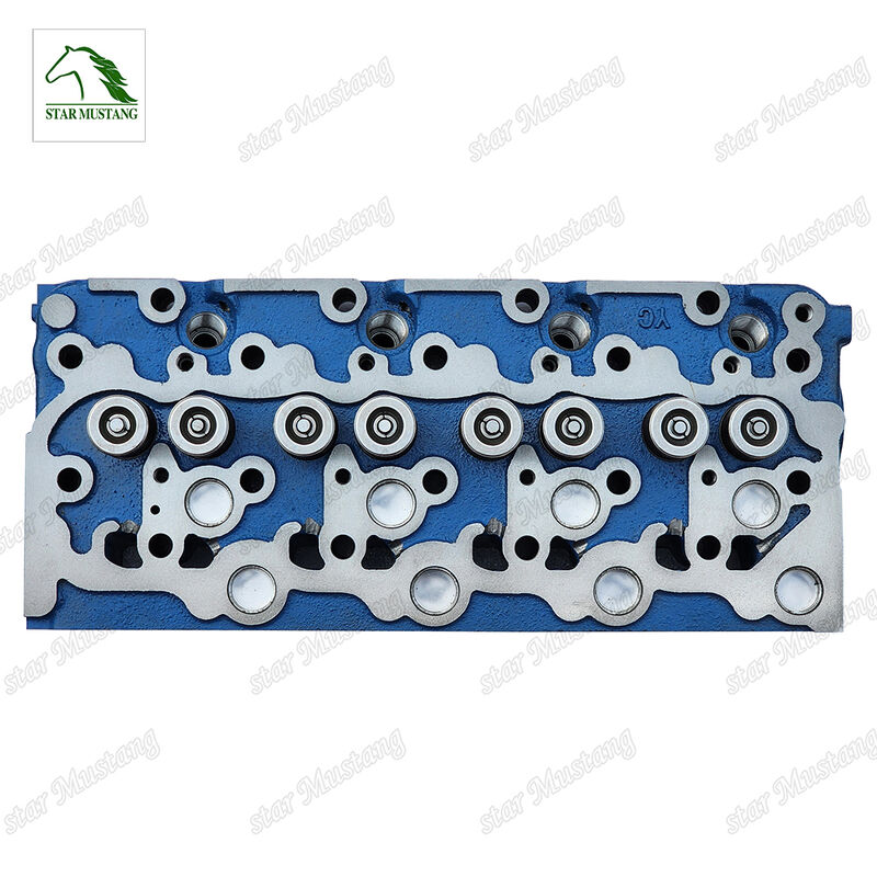 Cylinder Head Assembly V2203 19077-03045 with Integral Structure OEM Size and 6 Holes for Diesel Engine